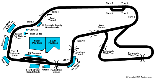 Watkins Glen International Speedway Seating Chart